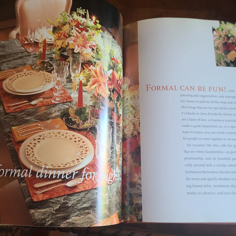 B. Smith's Entertaining and Cooking for Friends signed book